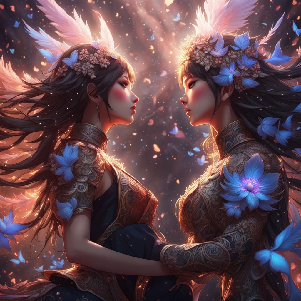 Explosive Reminder of Love in 3D Anime Art