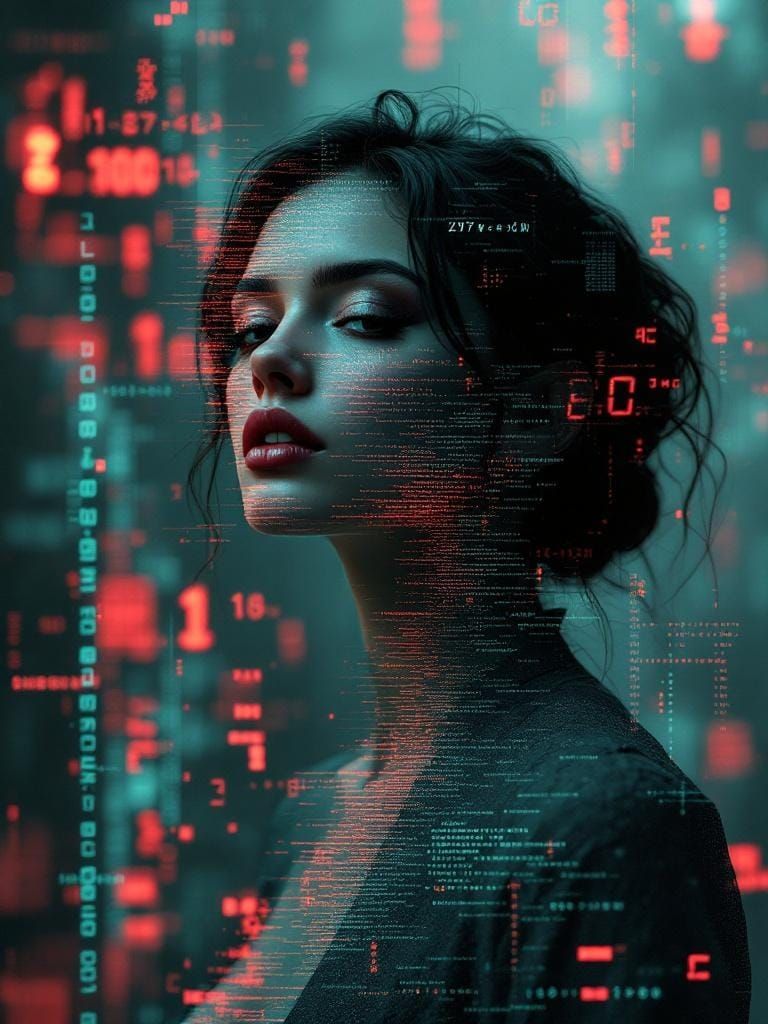 Glitch Photography Reveals Digital Artifacts and Code