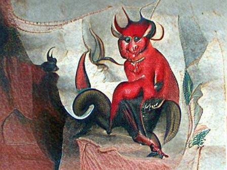 AI Interpretation of a Devil