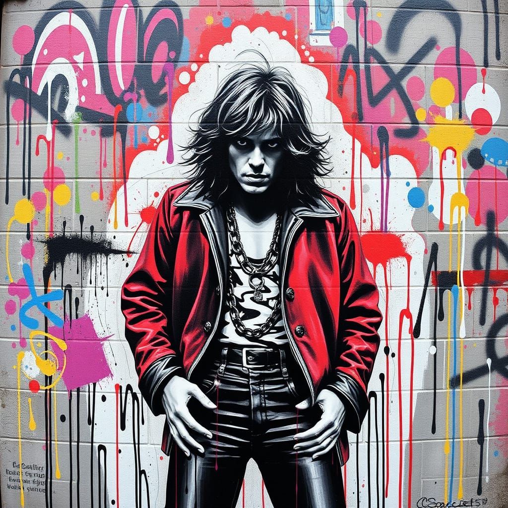 Young Dudes in 70s Rock and Roll Style