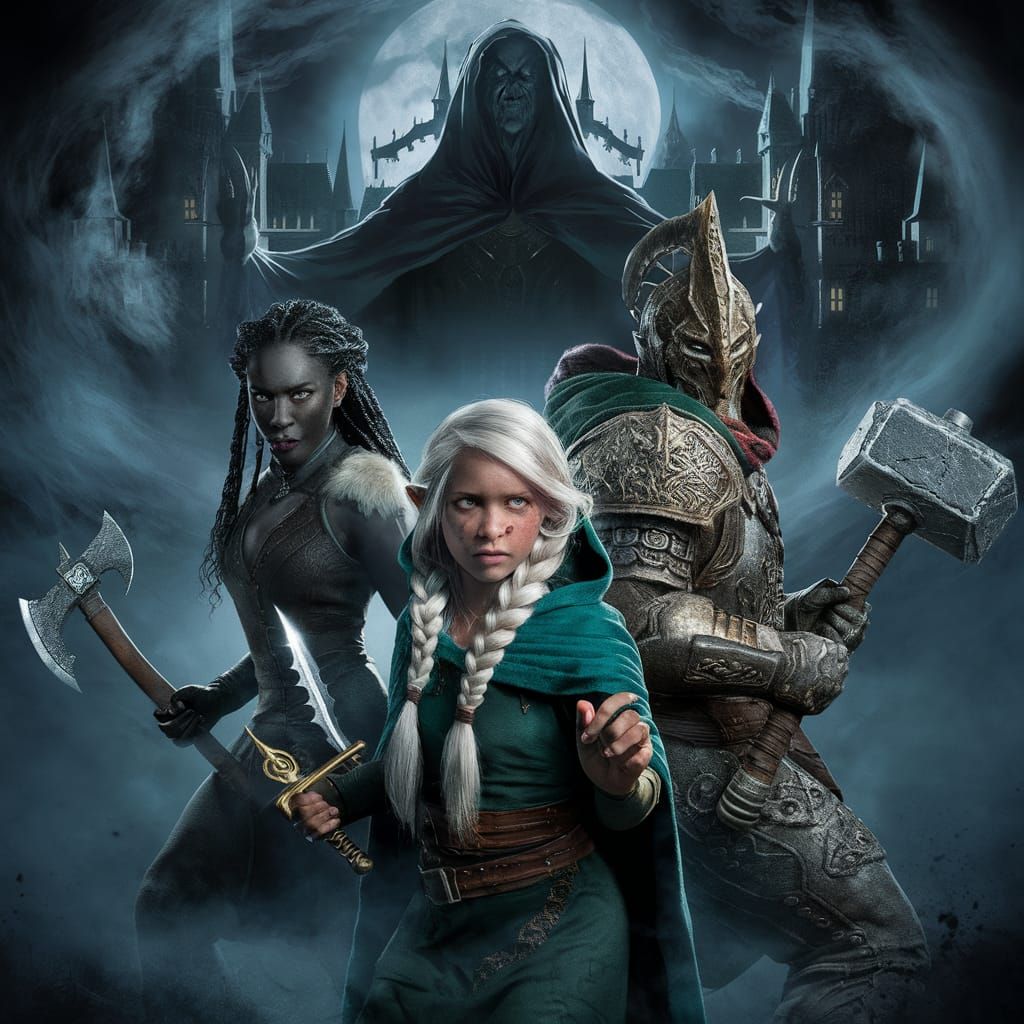 Curse of Strahd Movie Poster: Heroes of Nakiel