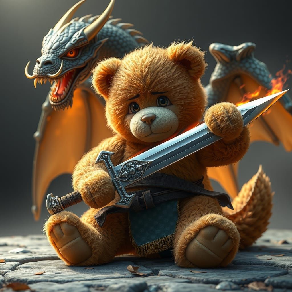 Warrior teddy