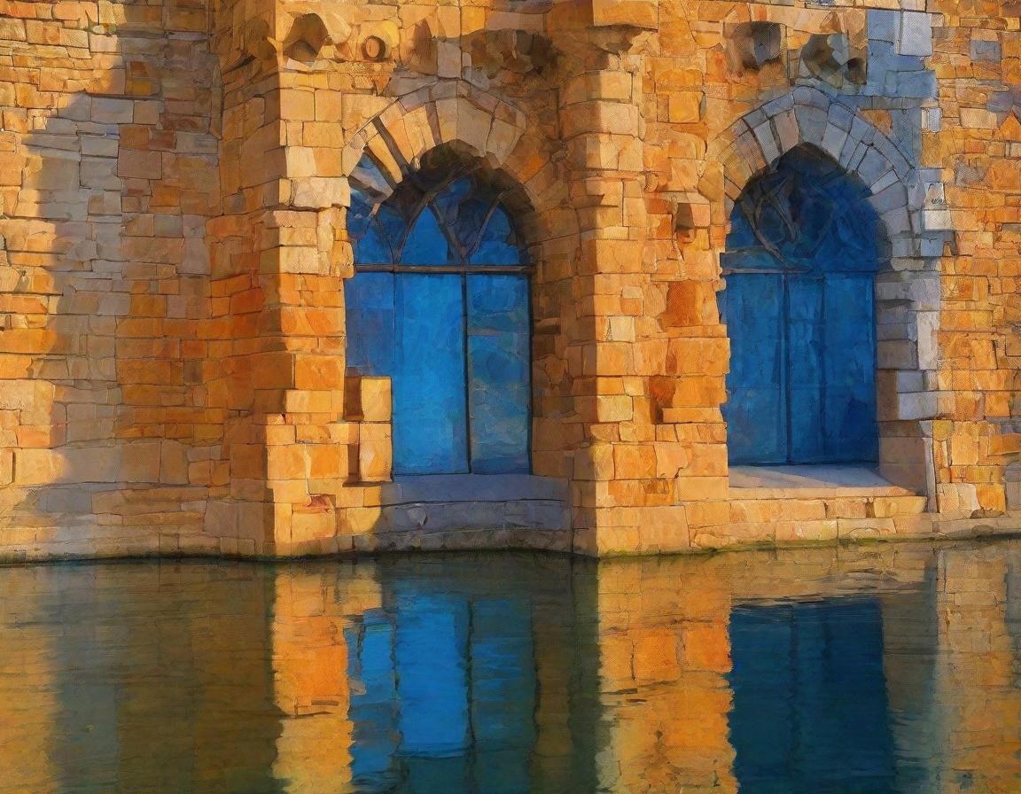 Švihov Castle: Abstract Expressionist Stone Carvings