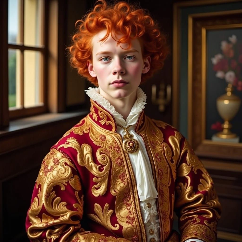 Regal Prince in Tudor Splendor