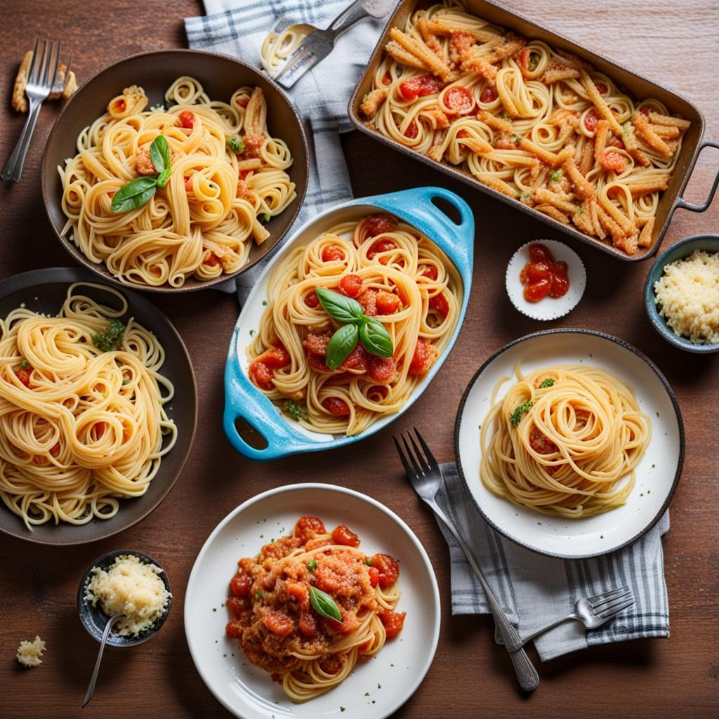 Pasta Dishes Shared with Children