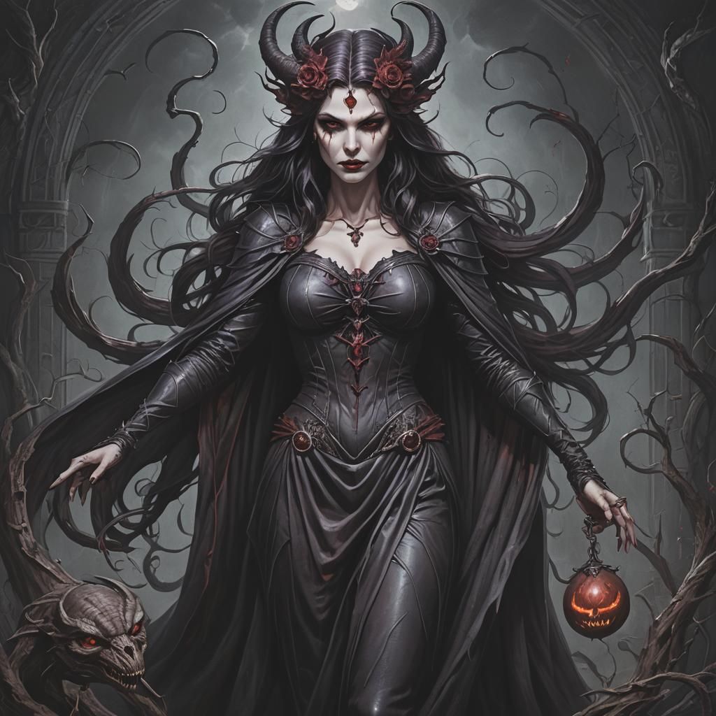 Lilith: AI Interpretation of the Dark Lady