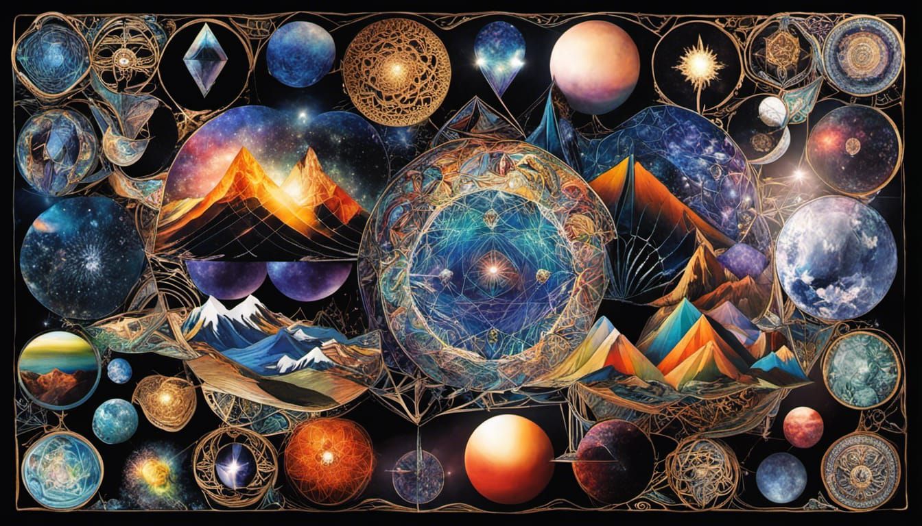 Fractal Quantum Zentangle with Metatron's Cube