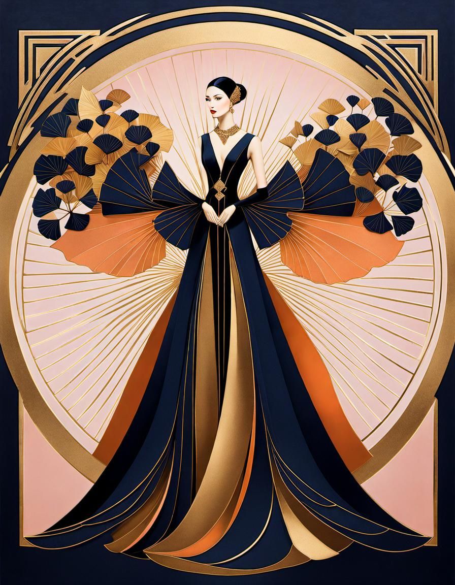 Art deco girl