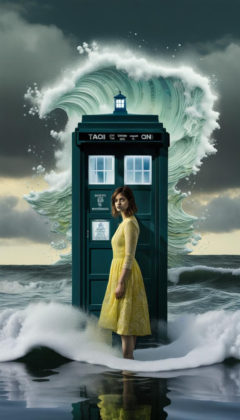 Double Exposure: Jenna Coleman and the TARDIS