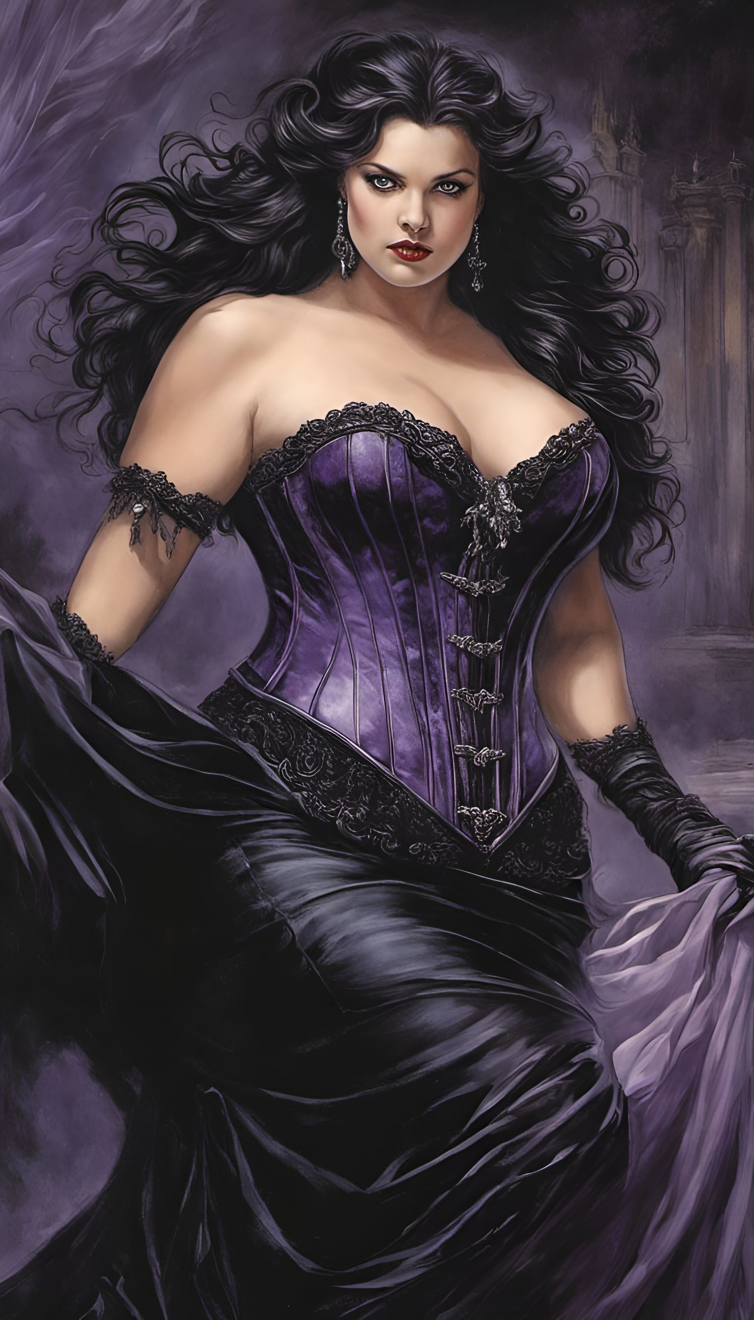 Curvy Vampiress