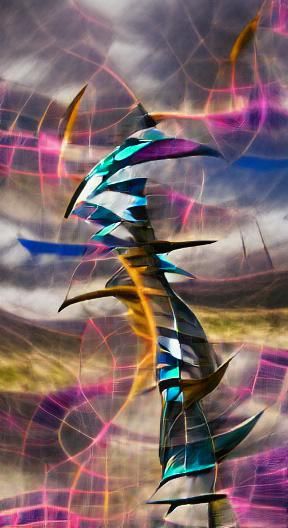 Abstract Nali Windstalker Digital Art