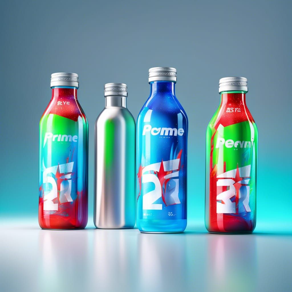 Energy Drink Advertisement for Teenagers in Millennial Style