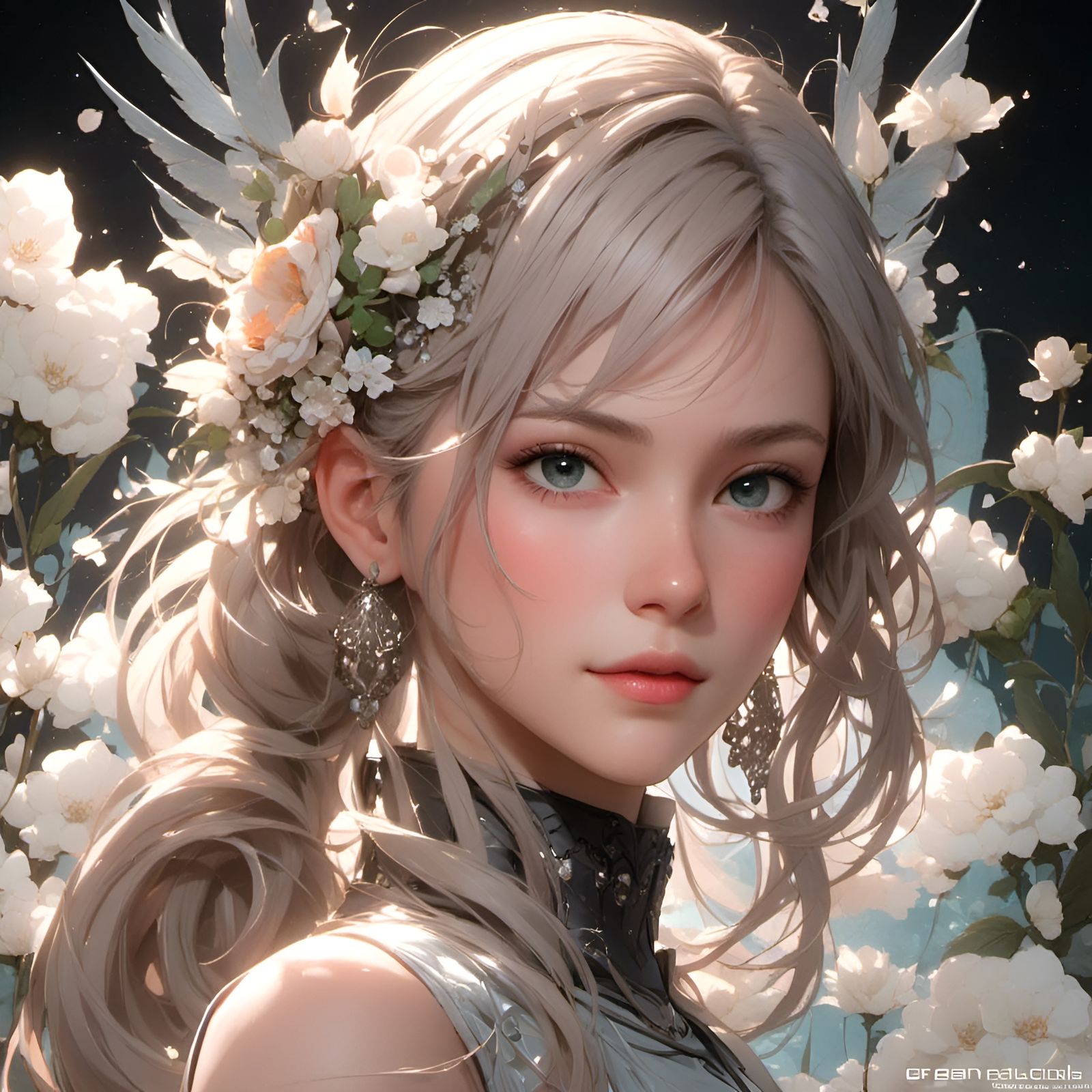 Fantasy Portrait Concept Art in Artgerm Style