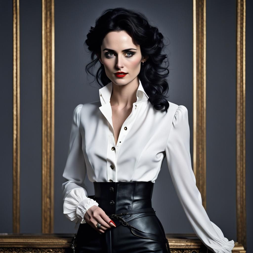 French Revolution Spy in Sensual Baroque Attire