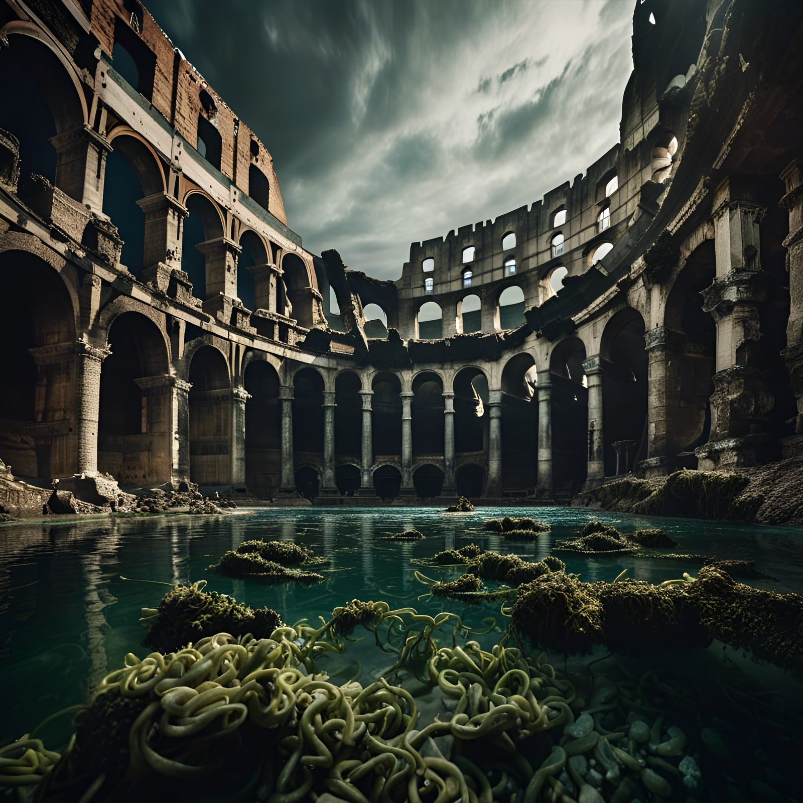 The Colosseum -the day after
