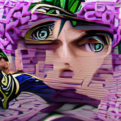 JoJo's Bizarre Adventure Character in 8K 3D