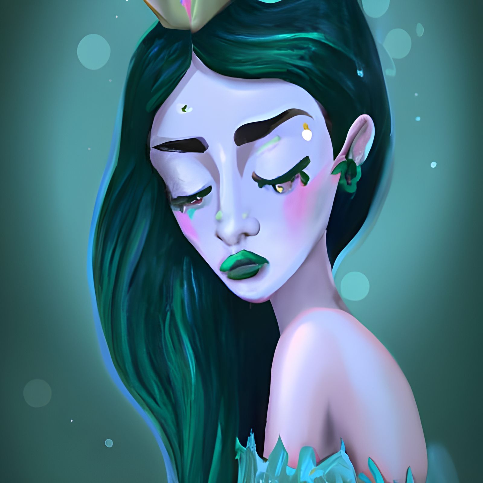 Portrait of a Jaded Princess