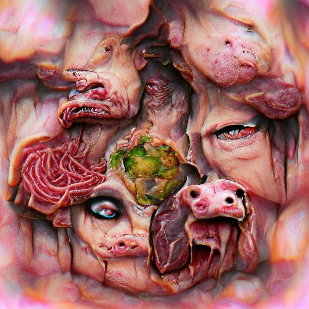 Surreal Decaying World