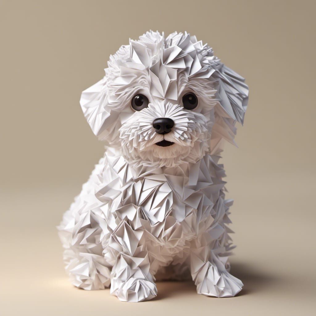 Origami maltipoo