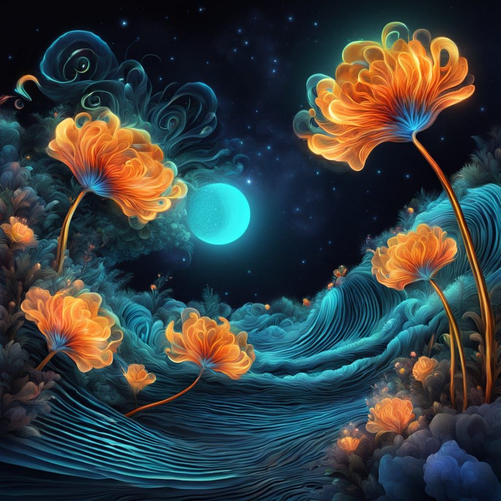shimmering light-on-the-path flowers