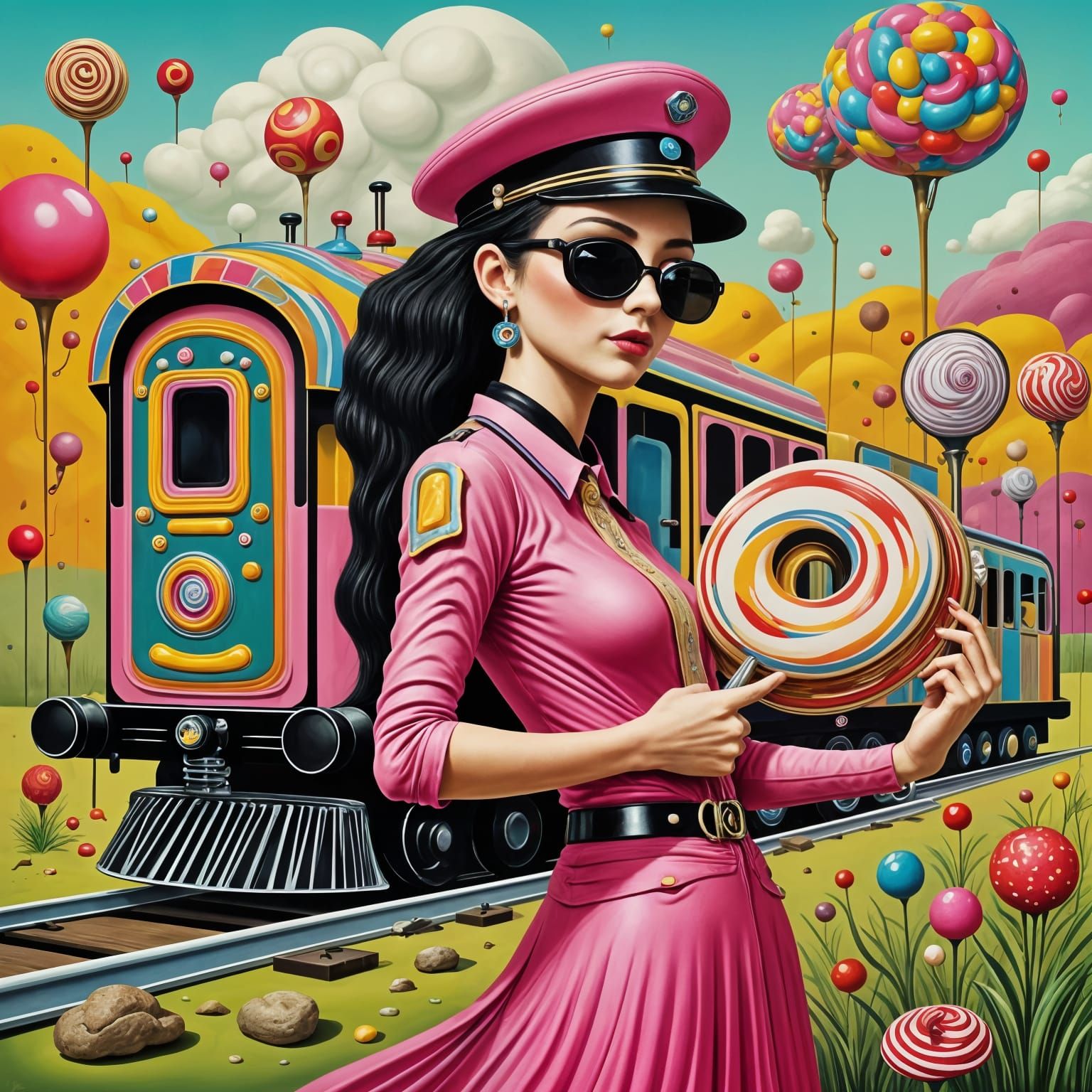 Dark Chocolate Whimsy in Sin City Aesthetic