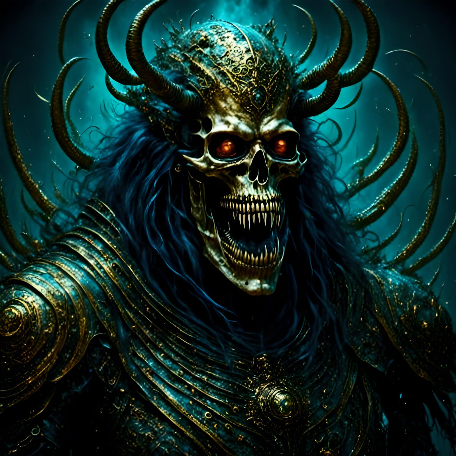 Alien Biopunk Creatures: 3D Digital Art