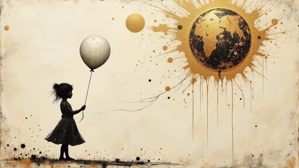 Ethereal Goddess in Ancient Gold Splendor