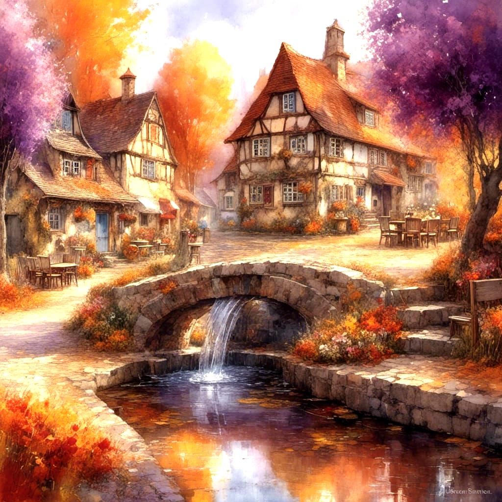 Small Village Square