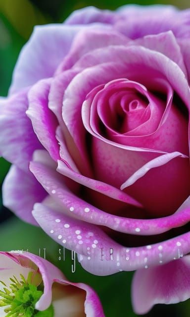 Hyperrealistic Rose Portrait in Natural Light