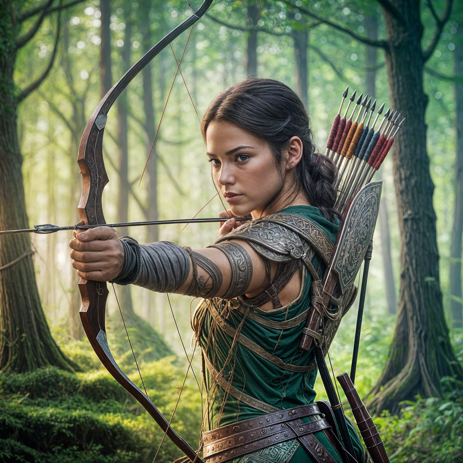 Aesthetic Archer Portrait