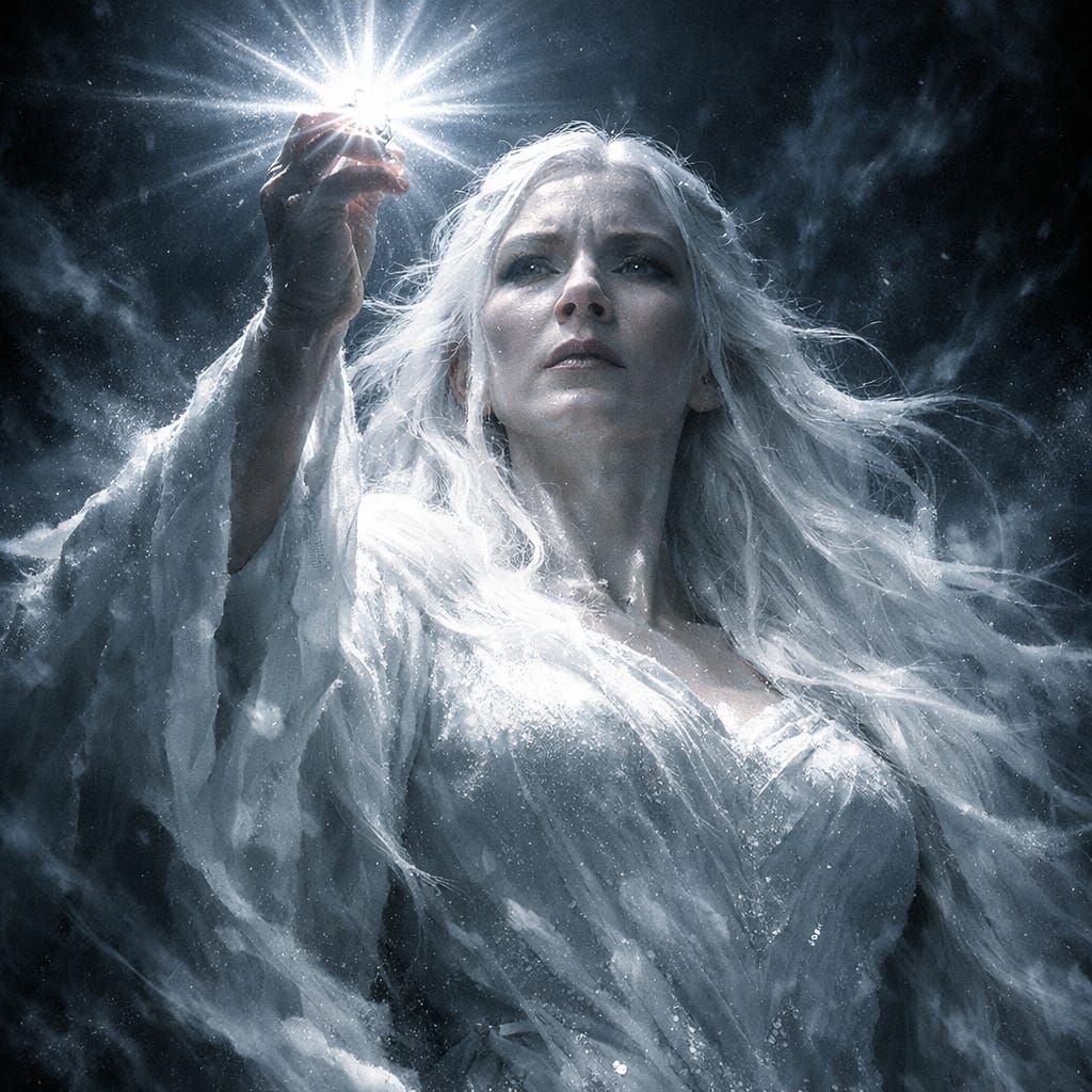 Galadriel's Terrifying White Queen Transformation in Cinemat...