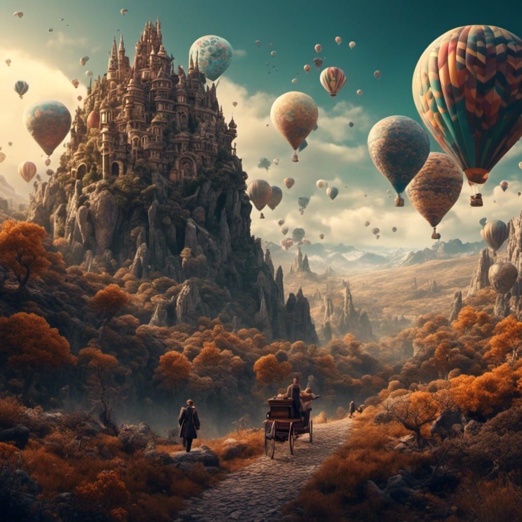 Epic Owl: Life's Journey in Digital Art