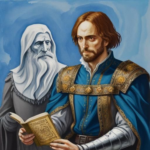 Shakespeare Tells King Arthur a Ghost Story