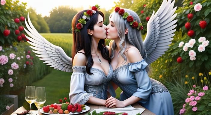 "STRAWBERRIES, CHERRIES, AND AN ANGEL'S KISS IN SPRING"
