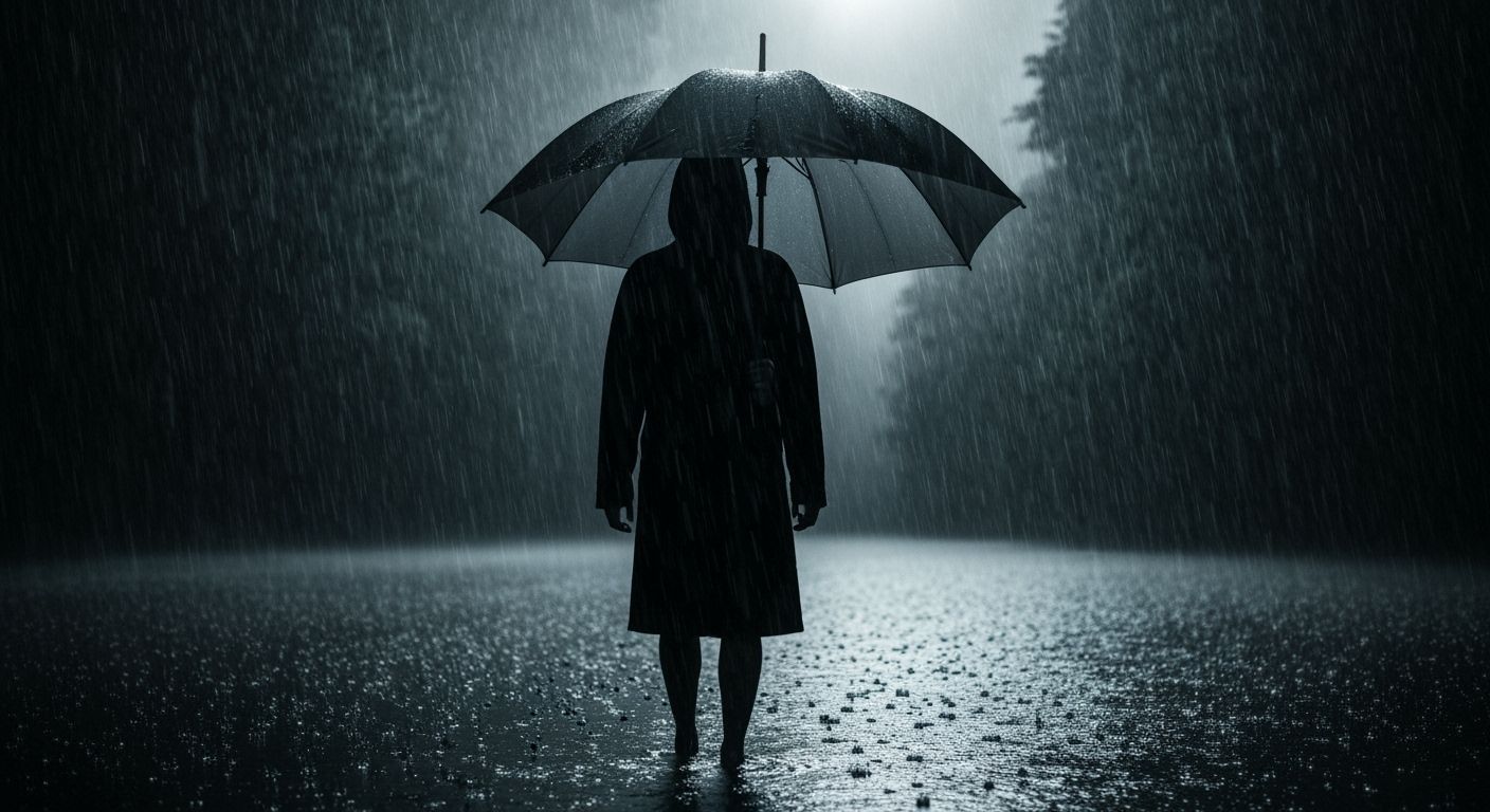 Epic Cinematic Rain Photograph