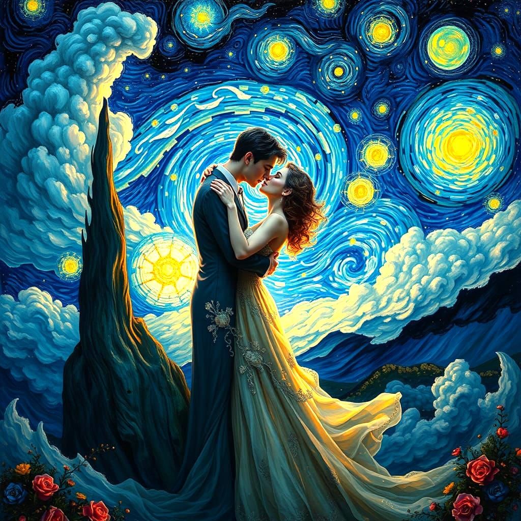 Ethereal Dreamscape in Vibrant Colors