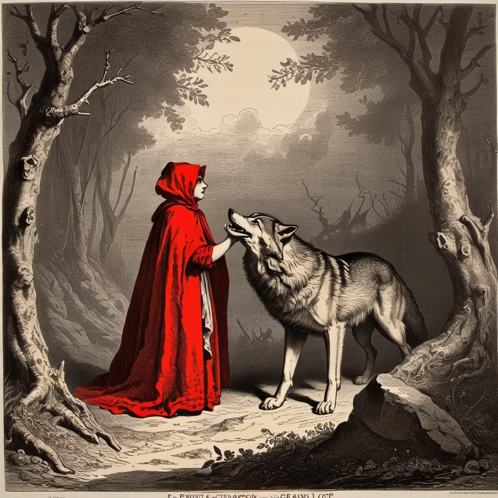 Little Red Riding Hood and the Wolf