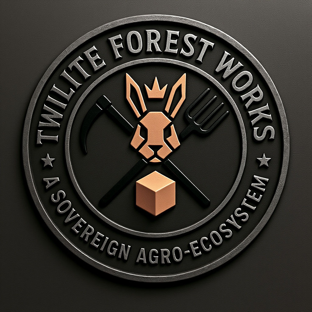 Embossed Metal Logo for Twilite Forest Works