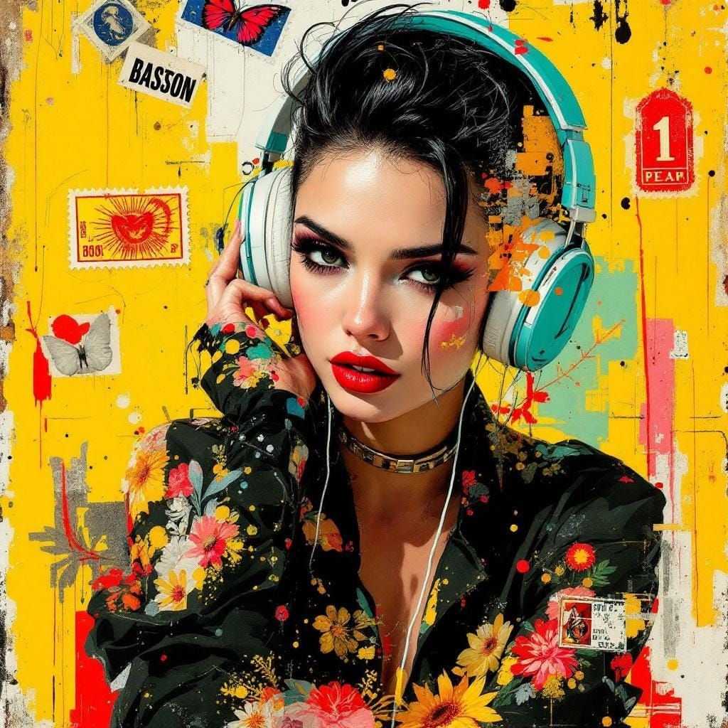 Écoute la musique et danse