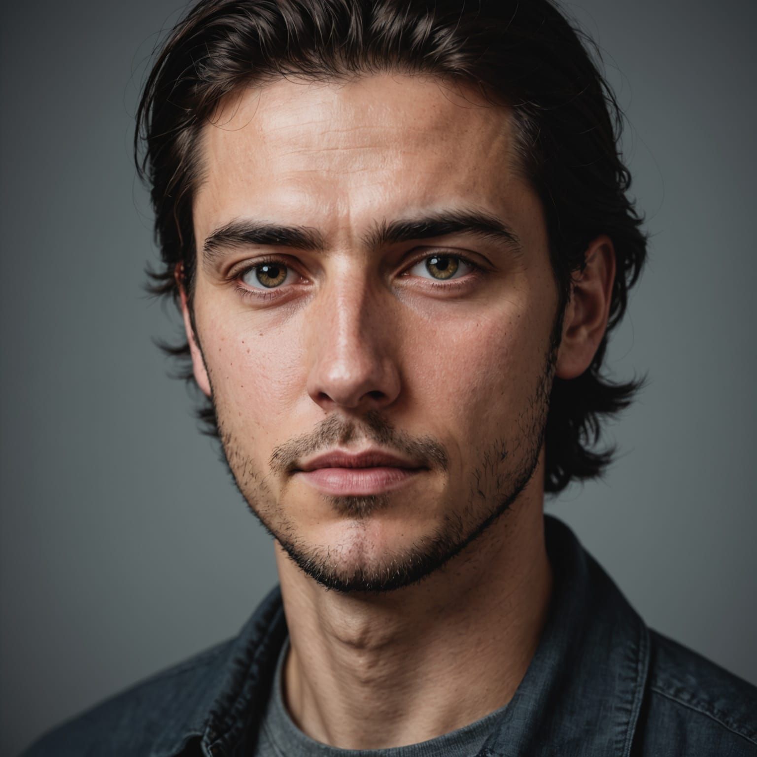 Digital Portrait in Modern Artistic Style