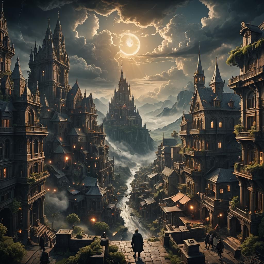 Epic Cinematic Digital Matte Painting