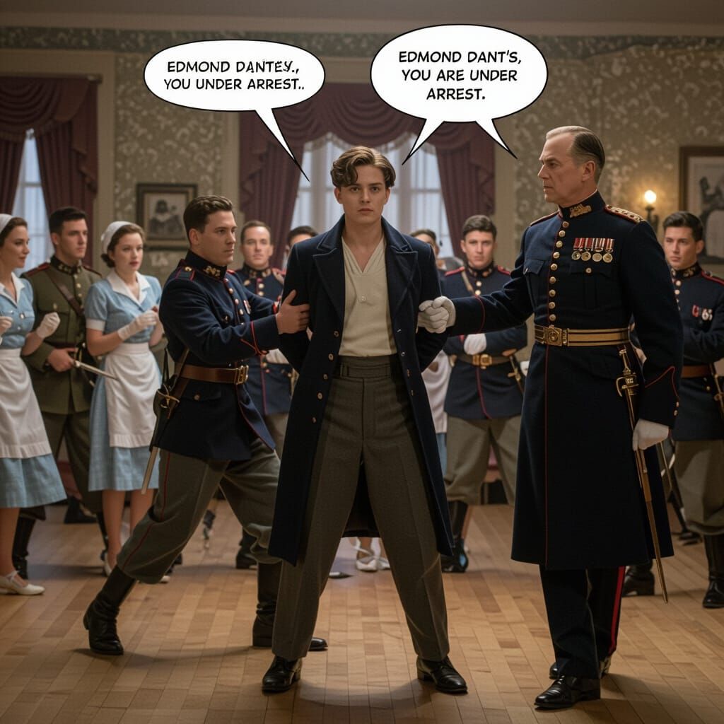 1940s USO Dance Turns to Arrest in Dramatic Scene