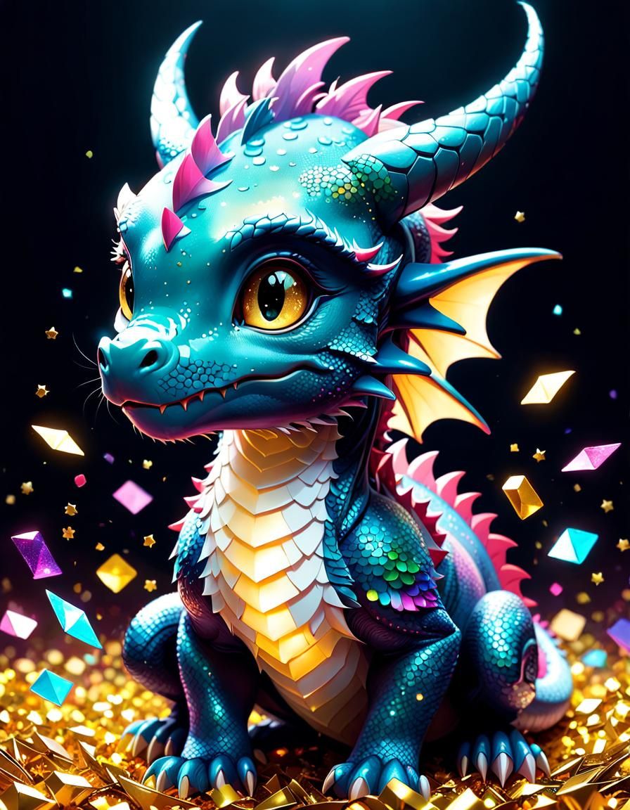 Confetti Dragon