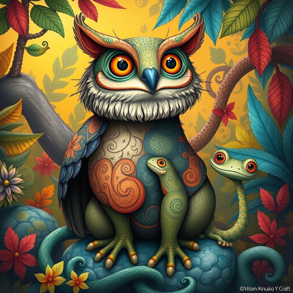 Fantastical Hybrid Creatures Unite