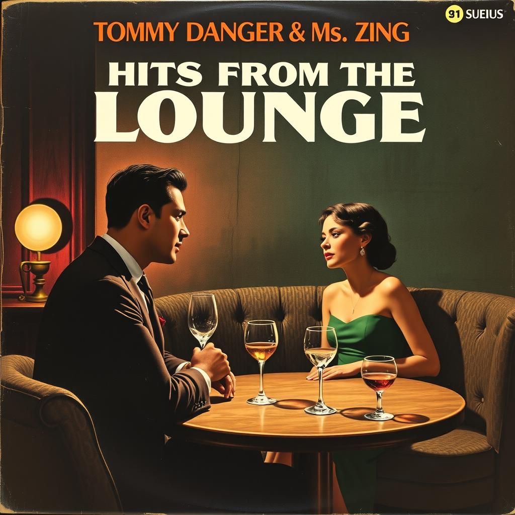 Tommy Danger and Ms Zing Album Cover Art