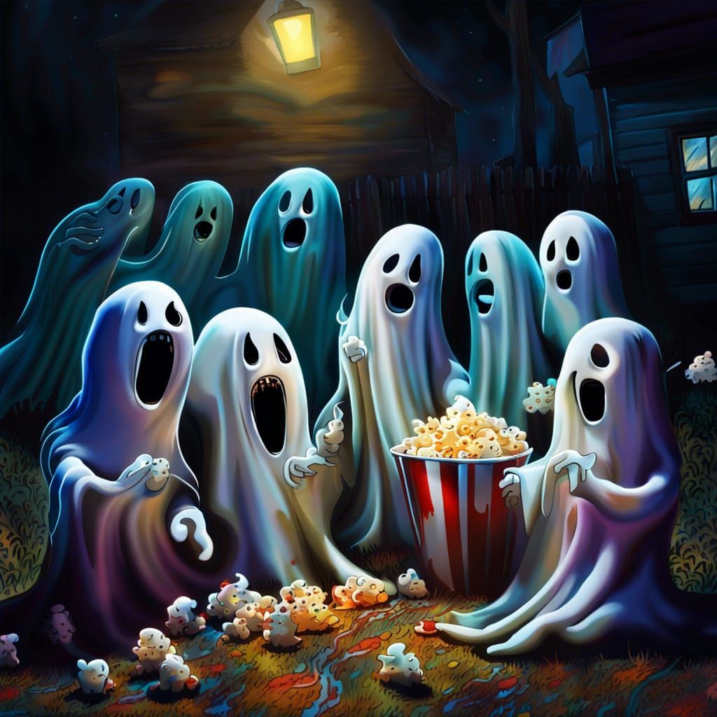 😱 👻 Movie Night 👻 😱