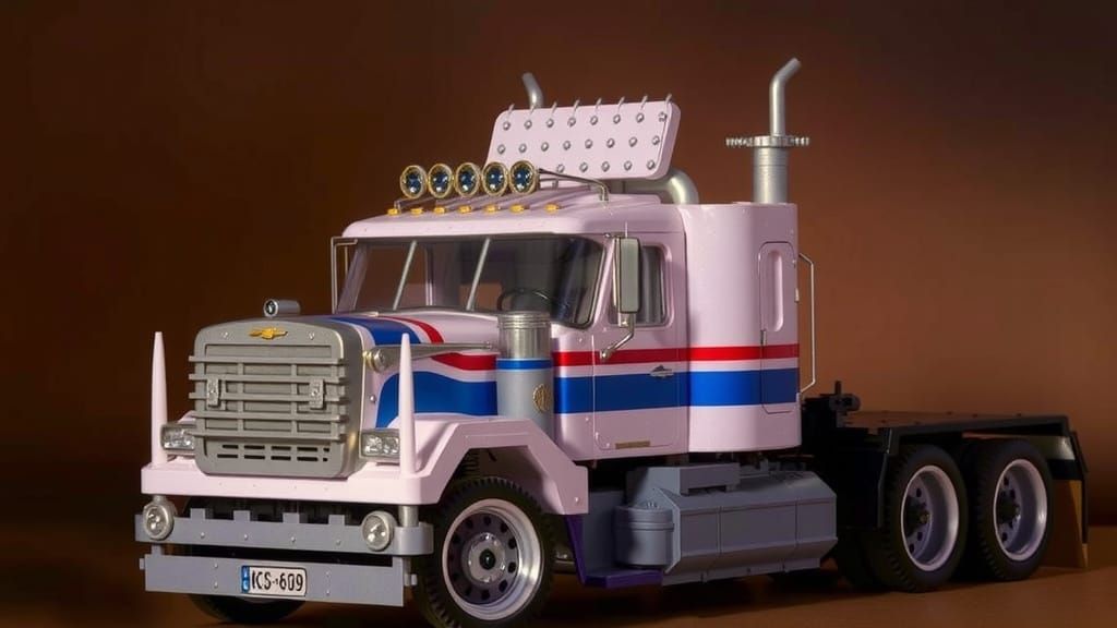 Steampunk Lego Big Rig Truck