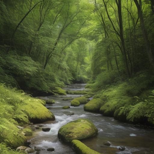 AI Generated Nature Scene