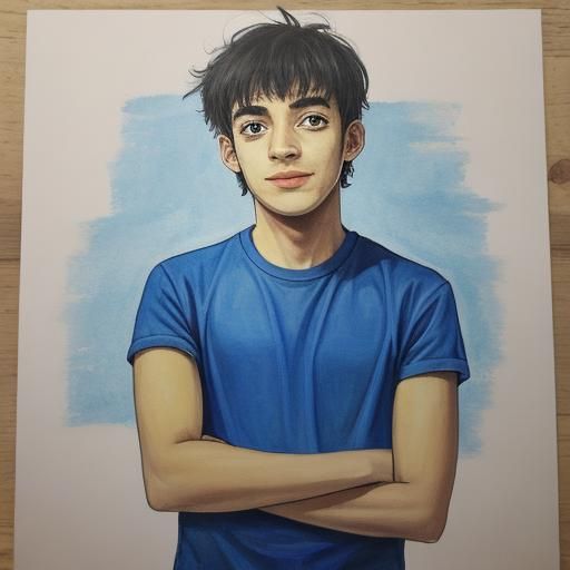 AI Generated Image of an Autistic Man