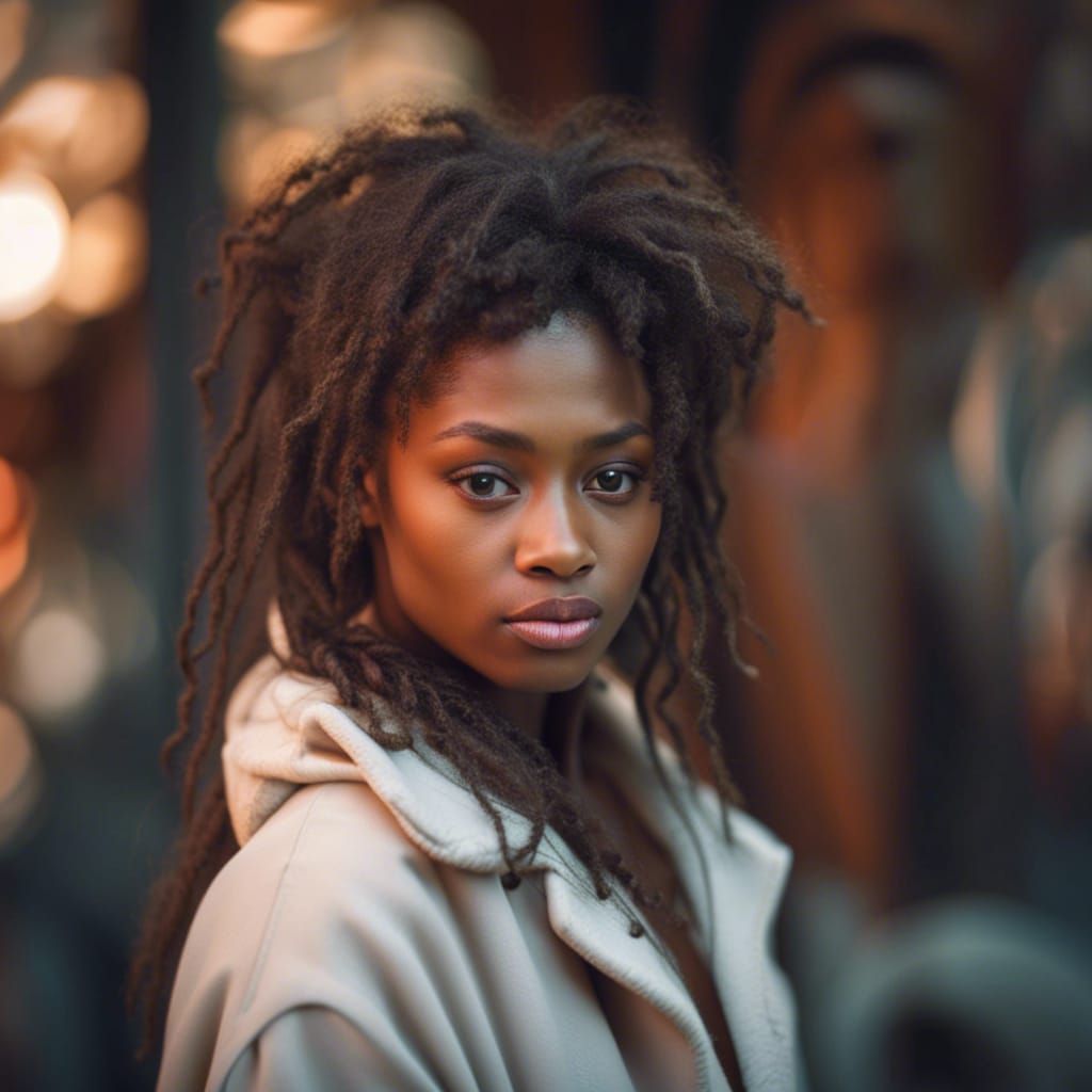 Attractive Young Woman Portrait